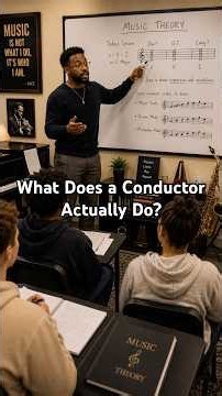 What Does a Conductor Actually Do? #bigband #jazz #symphony #orchestra