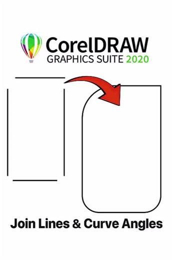 Join Lines & Curve Angles |#coreldraw #coreldraw_tutorial #curve #lines #ashraf_hussein #graphicdesigner