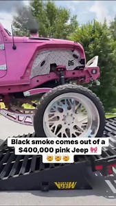 Thoughts on this wild jeep build this girl was driving at the car show? 🤨 #JeepWrangler #JEEP #cummins #dieselpower #cargirl IG is @barbiejeepgirll | Drive 615