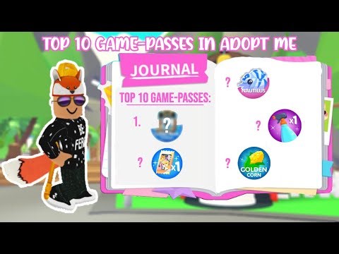 Top 10 GAMEPASSES in Adopt Me!