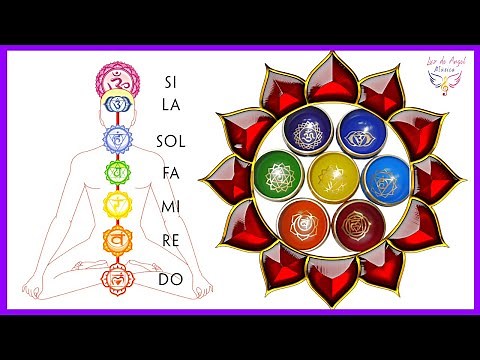 BALANCE CHAKRAS with TIBETAN BOWLS. Align 7 CHAKRAS 7 NOTES 432Hz. Eliminate Negativity