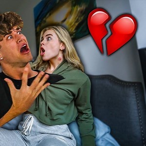 HICKEY PRANK ON BOYFRIEND *he leaves me*😭 | Nate Garner Videos