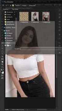 How to add any Pattern to a dress in Photoshop