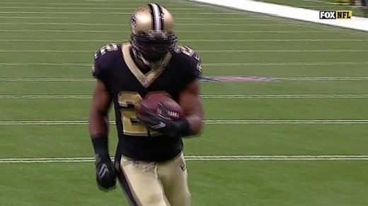 Mark Ingram shows off dance moves after 1-yard touchdown run