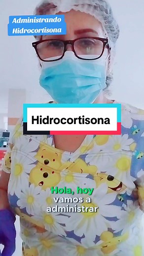 Administramos Hidrocortisona - Guía paso a paso para enfermeras y pacientes pediátricos