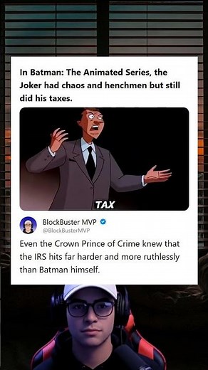 In Batman The Animated Series the Joker had chaos and henchmen but still did his taxes