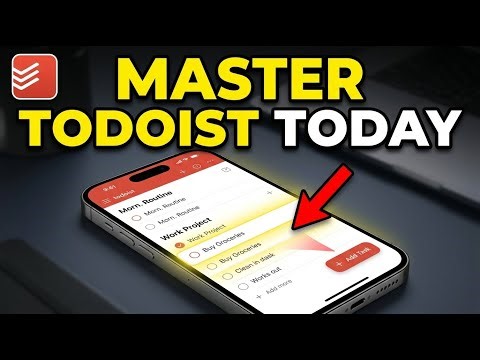 How to manage personal productivity with Todoist - Quick Tutorial