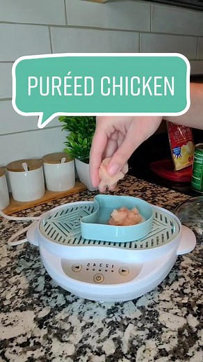 Homemade Pureed Chicken Baby Food Recipe