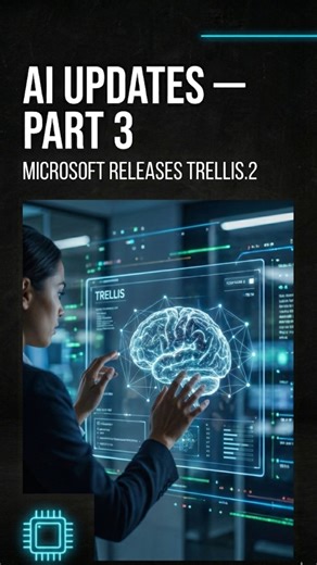 Gonzo Digi on Instagram: "Microsoft just dropped TRELLIS 2 — an open-source image-to-3D AI that turns a single image into fully textured 3D assets. Not basic meshes. Not demo-quality. We’re talking PBR materials, high-fidelity models, and production-ready 3D — built for scalable workflows. Game devs. 3D artists. AR/VR creators. This changes everything. 👇 Would you use this in your workflow? #AI #MicrosoftAI #ImageTo3D #3DModeling #Gonzodigital"