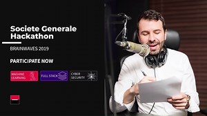 Societe Generale Brainwaves 2019 is on air in Bangalore, Chennai, Mumbai & Kolkata! Have you tuned in to the radio advertisements? Don’t forget to participate as the deadline is fast approaching. Prize money of up to INR 10 lakh, job offers and much more to be won! Visit https://www.hackerearth.com/challenges/ to compete with the country’s best coders. #TheFutureIsYou | Société Générale