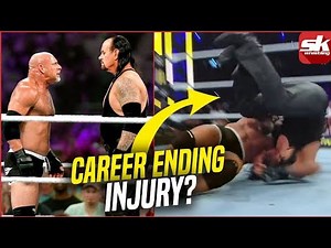 10 WWE Matches That Ended in DISASTER with HORRIFYING Injuries