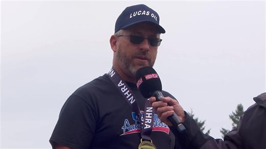 2025 Muckleshoot Casino Resort NHRA Northwest Nationals Super Street winner Jason Biscay