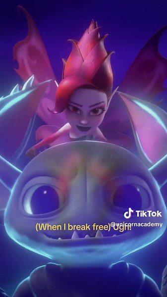 When I Break Free - Ravenzella Villain song from Unicorn Academy 🎶😈 #UnicornAcademyNetflix #MusicalTheater #UnicornAcademysong #CartoonsForKids