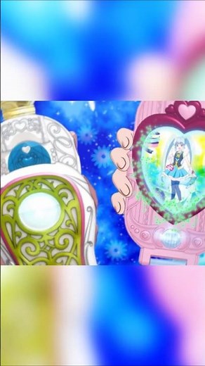 Cure Marine & Cure Princess ♡ Dual Transformation pt.1 #shorts #precure
