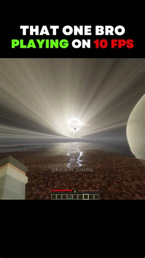That One BRO Playing Minecraft on 10 FPS 💀#shorts #minecraftmemes #minecraftshorts #funny