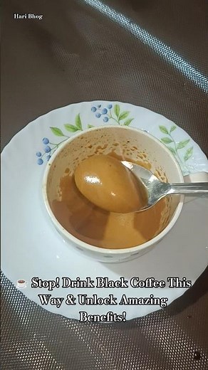 Black Coffee Benefits | Why You Should Drink Black Coffee Daily?