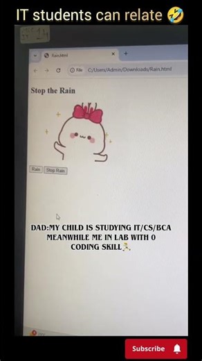 IT students can relate🤣 #it #ai #webdesign #viral #shorts #youtubeshorts #viral #coding #css #python
