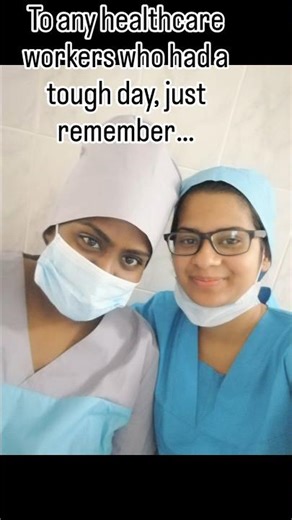To all the healthcare workers, Here's my message! #shorts