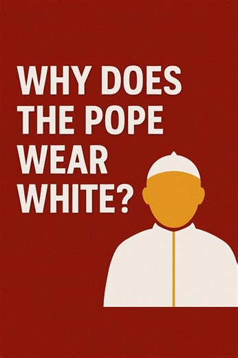 2.1K views · 51 reactions | Why does the Pope always wear white? 懶 Discover the surprising history behind the Pope’s white robes and what they really symbolize! Watch now to learn this Vatican secret!#CatholicChurch #PopeFacts #VaticanSecrets #CatholicTradition #fypchallenge #fypviralシ #fypシ | Defend the Catholic Faith | Facebook