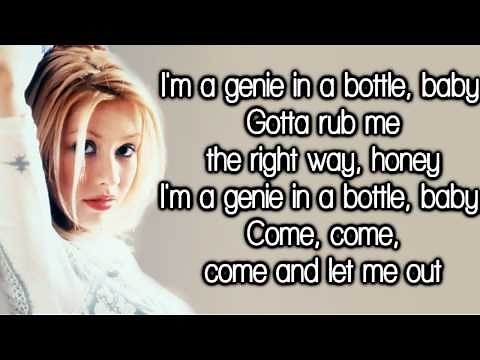 Christina Aguilera - Genie In A Bottle (Lyrics) HD