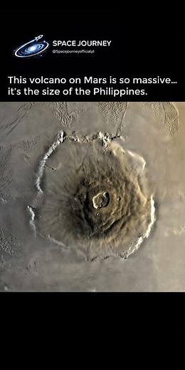 The Largest Volcano in the Solar System 🌋