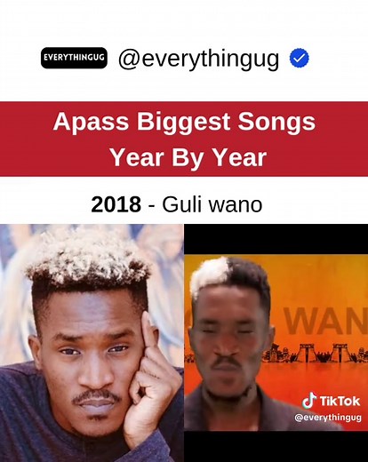 Best A Pass Songs: Celebrate Uganda's Music Icon