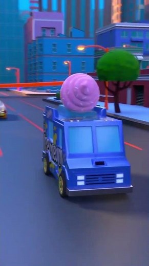 ¡¿¿¿Un camión de helados se une a la carrera?!?! | Hot Wheels