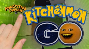 Annoying Orange and the gang get addicted to the newest hit mobile game, Kitchenmon Go, a game where you capture fun food monsters! Unfortunately for Pear, capturing him becomes their #1 goal! | Annoying Orange Animated Adventures