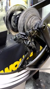 6.5K views · 688 reactions | Have you ever heard that annoying noise on your bike? Today we’re dialing in Shimano microshifting adjustments, because smooth shifts = better rides. ✅ Check the derailleur hanger alignment ✅ Press the adjustment mode button ✅ Get that perfect click every time  Want to learn how to microadjust on SRAM groupsets? Let us know in the comments!  Save this for your next tune-up. #WeAreWolfis #WeAreCycling #WeAreShimano | Wolfi's | Facebook