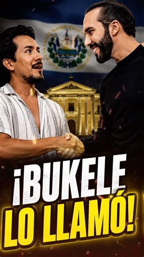 Mexicano renunció a todo por un sueño y terminó formando parte del equipo de Nayib Bukele