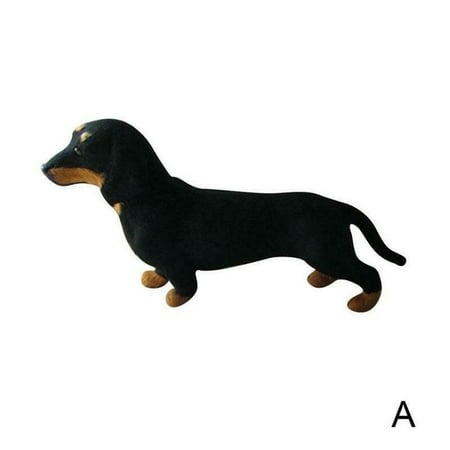 Realistic Simulation Dog Shape Toy Dachshund Stuffed Animal Plush Doll Gift For Kids New - Walmart.ca
