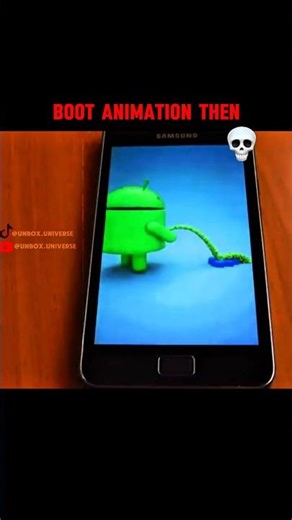 Boot Animation NOW vs Boot Animation THEN ⚡💀 (INSANE Evolution!) #shorts #viralvideo