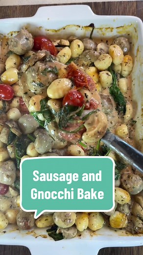 Creamy Gnocchi Bake Recipe - Easy $20 Dinner Idea