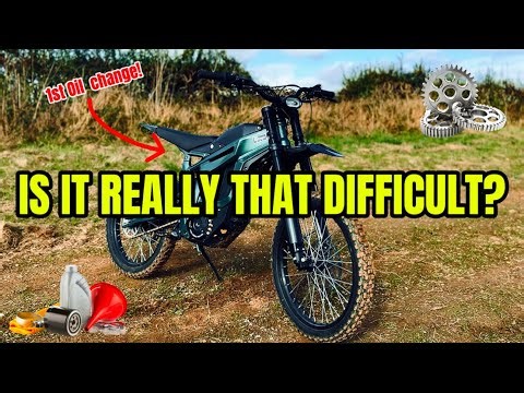 How To Change The Gear Box Oil // Talaria Sting R MX4