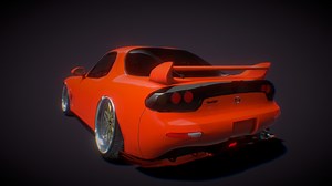 Mazda rx-7 - Download Free 3D model by danok98
