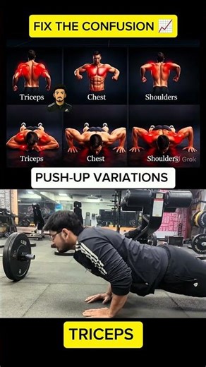 Master Your Push-Ups: Form Follows Function 💪#PushUpVariations #BodyweightTraining #FitnessTips