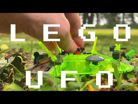 LEGO UFO - Rebuilding the Cyber Saucer - Custom Builds, Old Friends & NEW