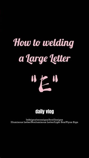 Demonstration of signage production process #signmaking #laserwelding #welding #signage #signs