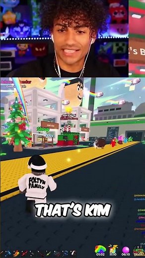 Kim Kardashian ENTERS Our Roblox Game! #shorts