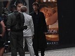 Benedict Cumberbatch films scenes for the BBC's Sherlock Holmes | Daily Mail Online