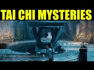 Where winds meet - Talk to Brother Feng and unravel the Tai Chi mysteries (Ying Yang Puzzle)