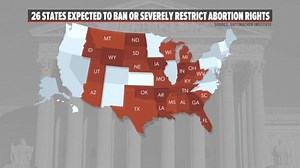Red states rush to ban abortion while blue states move to protect procedure