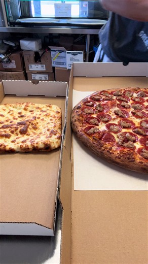 Cheese Bread with XL Pep and Italian Sausage — First Order