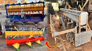 How to Manufacture a Machine for Growing and Harvesting Corn ? | Agriculture Technology YouTube : https://youtu.be/l3R0e6MaXFU | Mechanical Skills