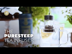 Teabloom Puresteep Infuser: Elevate Your Tea Ritual with the Best Glass Tea Infuser