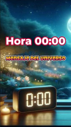 What message is there for you when you see Mirror Hour 00:00?