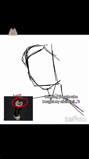 Custom Roblox Art Commission for 2017 Mustache Style