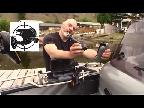 Portable Fish Finder Transducer Mount Assembly