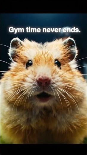 Hamster – “Gym Time Never Ends ”A