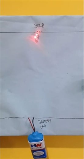 Electric circuit #shorts#scienceworkingmodel #simplescienceproject 🧿